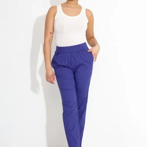 TROUSERS 03608 - Lila