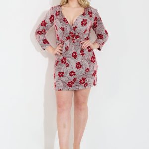 TICINO ABITO DRESS - Röd