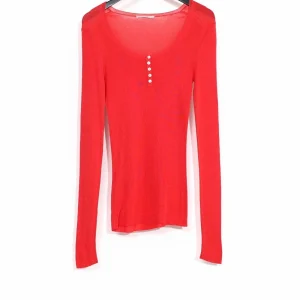 SERAFINO SWEATER  SILK - Röd