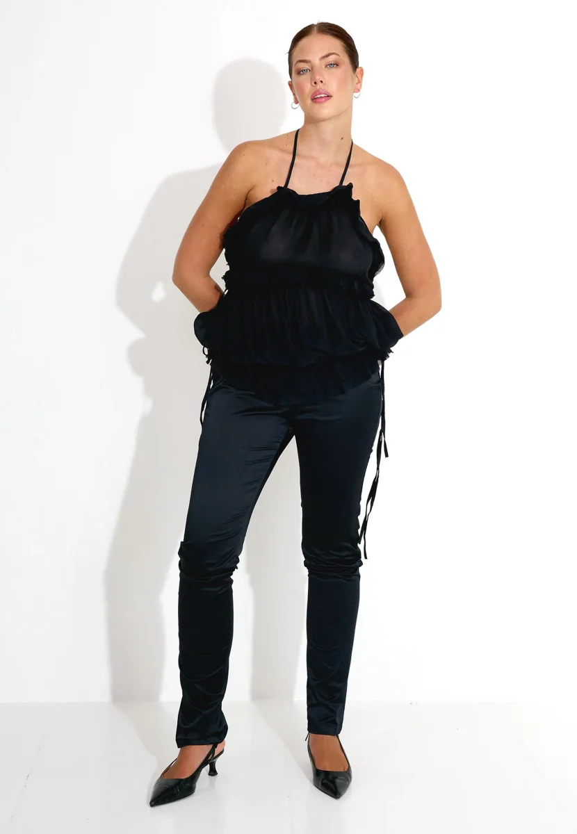 CAMICIA KAIMAH - Svart - Bild 3