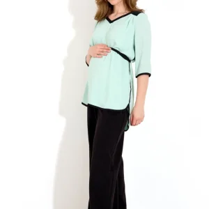MAMMA-TOPP WOVEN - Aqua Foam