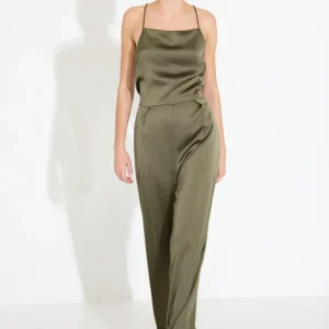 SAVILLA JUMPSUIT - Dusty Olive