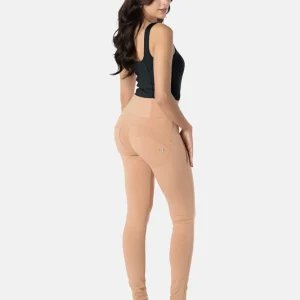 WR.UP Push-Up High Waist Skinny Pants - Macaroon Brown