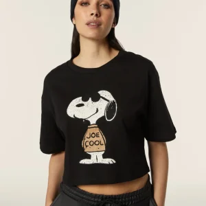 Freddy x Snoopy Cropped T-Shirt
