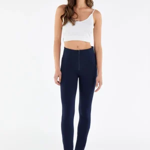 WR.UP Push-Up High Waist Skinny Pants - Total Eclipse Blue