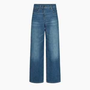 Carol Loose - Short Length - Washed Blue Denim