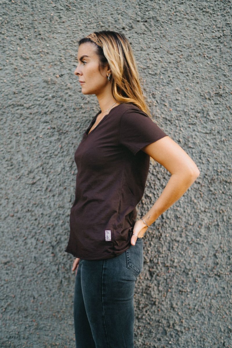 Ana t-shirt brun - Bild 3