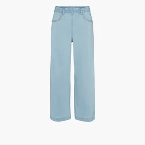 Donna Loose - Cropped - Light Blue Denim