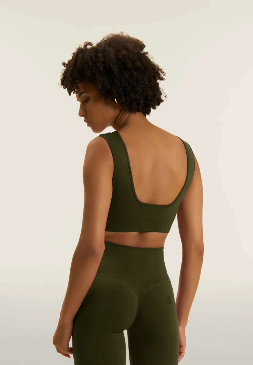 Seamless Sport Top - Cypress Green - Bild 4