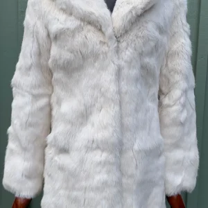 HOLLIES Antonella Pälsjacka Rabbit Beige