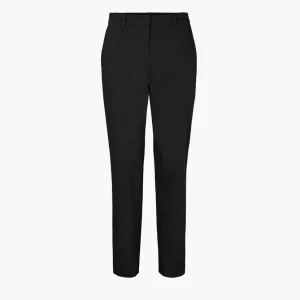 Noa Relaxed - Medium Length - Black