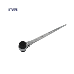 Spärrskaftnyckel kromad - 19/23 mm
