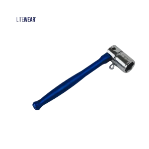 Ställningsnyckel aluminium - 23 mm blå