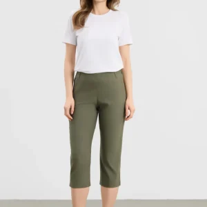Taylor Regular Capri Medium Length - Khaki