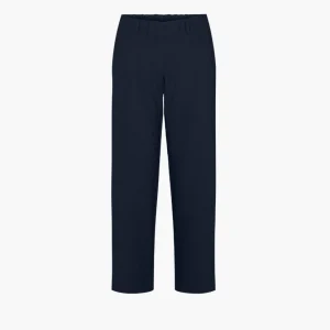 Tracy Straight - Short Length - Navy Jacquard