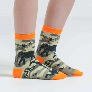 Barnstrumpor Animal Camo 7-10 år