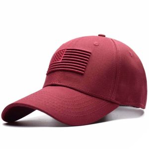 Broderad amerikansk westernkeps