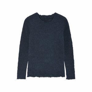 Långärmad tröja - by basics merino bubble wool