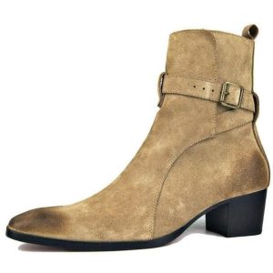Cowboyboots med hög klack
