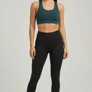 Medium support sports bra with glitter logo