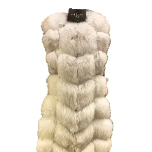 HOLLIES Gigi Pälsväst Vit/Off-white