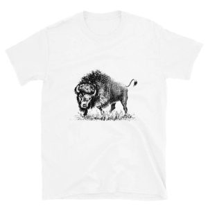 T-shirt med Buffalo Cowboy