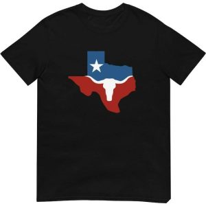 Texas T-shirt med västernmotiv