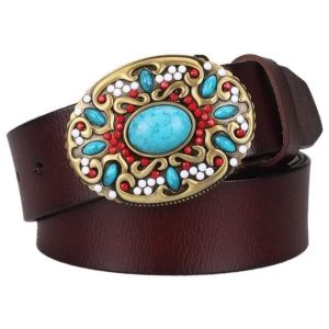 Turkos Cowboybälte