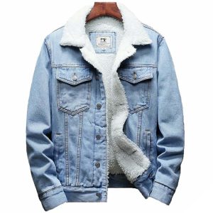 Westernjacka i mediumtvättad jeans